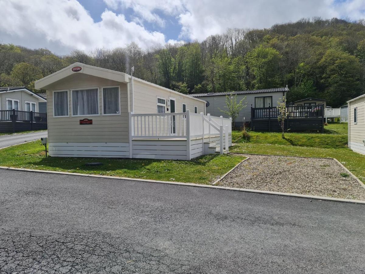 The Tiddler - Plot 101, Woodlands Lodge Retreat, New Quay, West Wales Llanina Exteriör bild